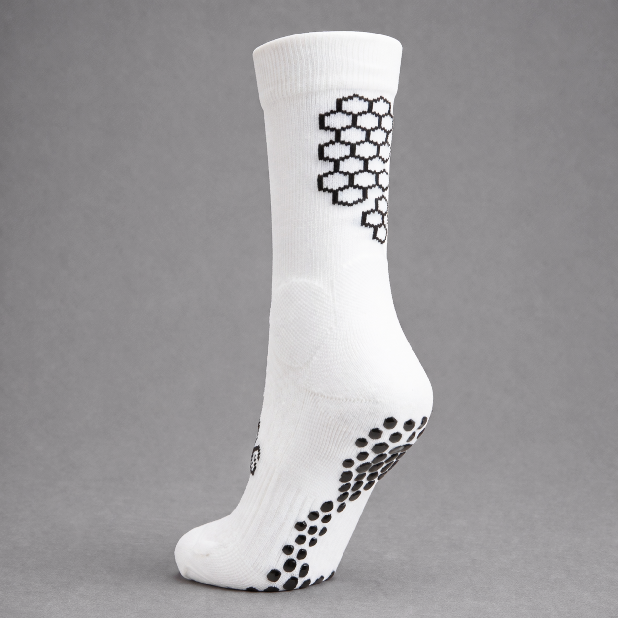 Grip Sock — White/Black