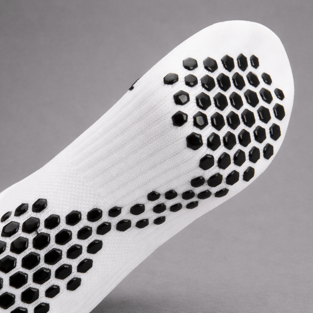 Grip Sock — White/Black